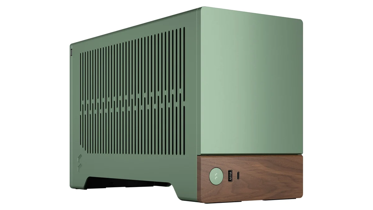 Kompakt kabinett som eksempel på liten custom PC