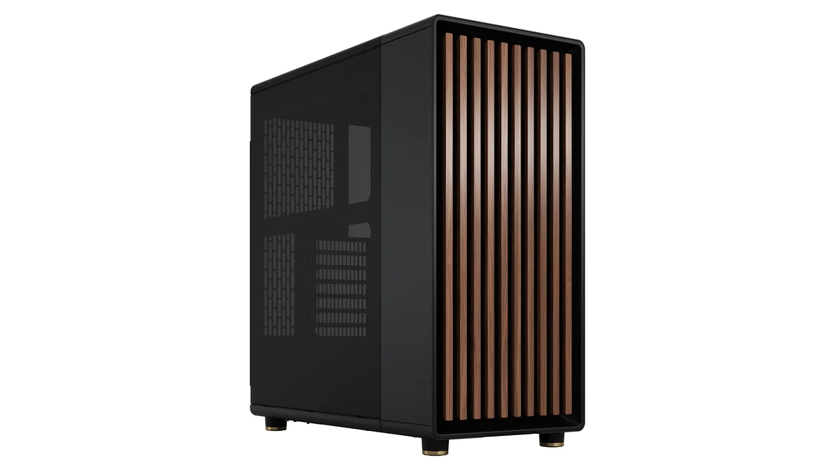 Designkabinett som eksempel på diskret custom PC