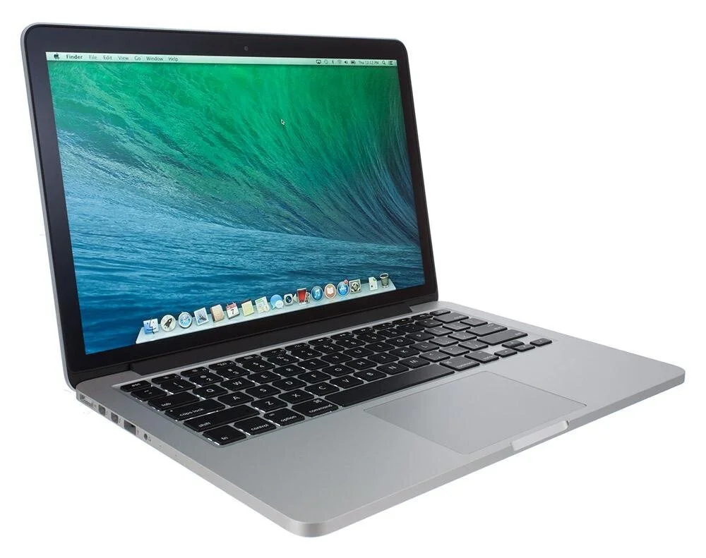 Innsiden av Mac under service