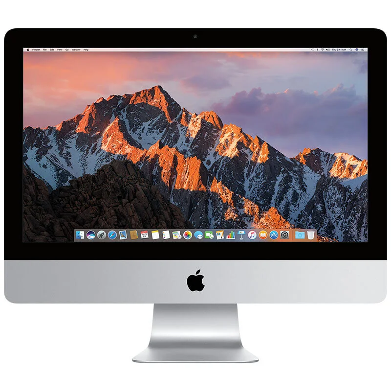 iMac 21,5 tommer som vurderes for service