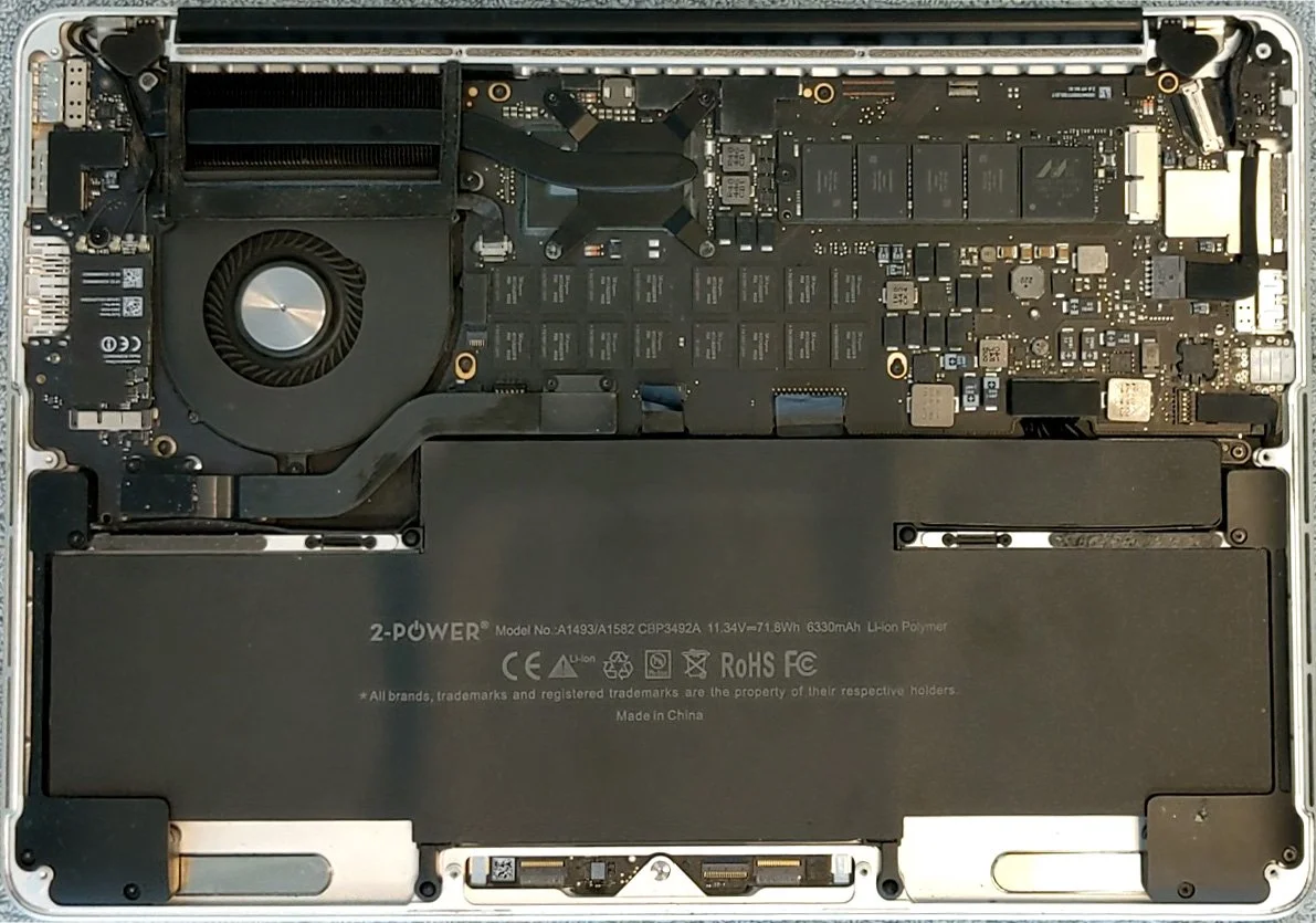 Nytt MacBook Pro-batteri klart for montering